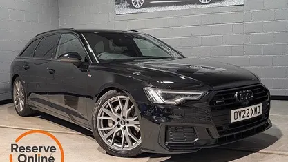 Black Used 2021 Audi A6 Black Edition Estate | £30,950 (Fair price)