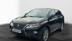 Black Used 2013 Lexus RX450h SUV | £12,995 (Fair price)