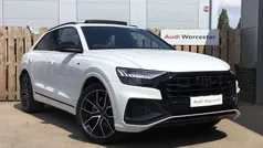 Glacier white metallic Used 2018 Audi Q8 Advanced SUV | £46,490 (Good price)