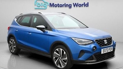 Begagnad Seat Arona FR 110 HK (80 kW) 2022 Blå SUV