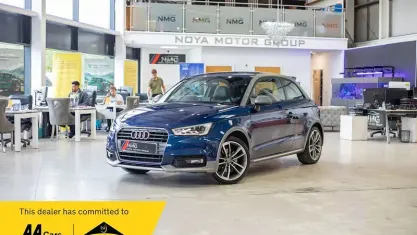Used Audi A1 Sportback S-Line 125 HP (91 kW) 2016 Blue Hatchback