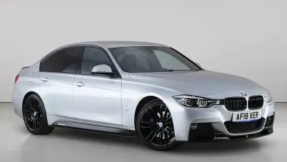 Used BMW 330e M Sport 252 HP (185 kW) 2018 Silver Sedan