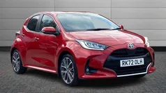 Red Used 2023 Toyota Yaris Hybrid Hatchback | £18,275 (Fair price)