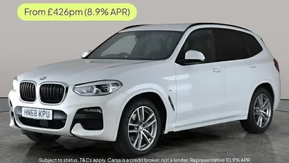 White Used 2019 BMW X3 M Sport SUV | £24,444 (Fair price)