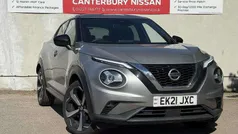 Silver Used 2021 Nissan Juke Tekna SUV | £14,799 (Fair price)