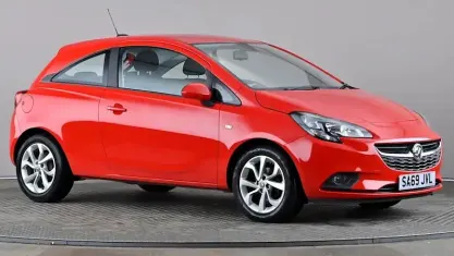 Used Vauxhall Corsa 75 HP (55 kW) 2019 Red Hatchback