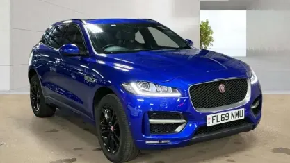 Used Jaguar F-Pace R-Sport 179 HP (131 kW) 2019 Blue SUV