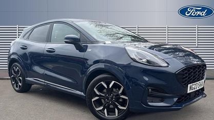 Używany Ford Puma ST-Line X 125 KM (91 kW) 2023 Niebieski SUV