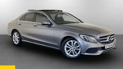Used Mercedes C220 Premium 170 HP (125 kW) 2016 Silver Sedan