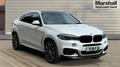White Used 2019 BMW X6 M Sport SUV | £27,302 (Fair price)