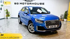 Blue Used 2018 Audi Q2 S-Line SUV | £13,295 (Fair price)