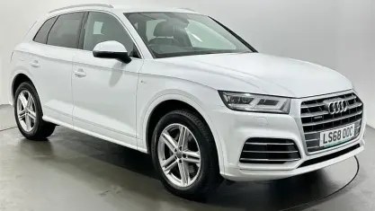 Used Audi Q5 S-Line 190 HP (139 kW) 2018 White SUV