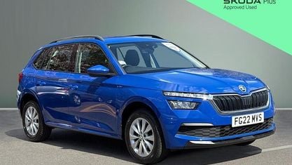 Gebraucht Skoda Kamiq 95 PS (69 kW) 2022 Blau SUV