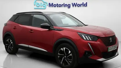 Used Peugeot e-2008 GT 100 kW (136 HP) 2022 Red SUV