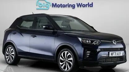Used Ssangyong (KGM) Tivoli 136 HP (100 kW) 2021 Blue SUV
