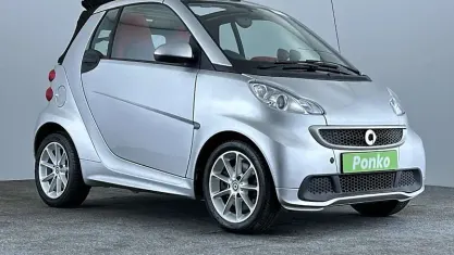 Used Smart ForTwo Cabrio Passion 71 HP (52 kW) 2014 Silver Cabriolet