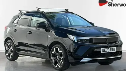 Used Vauxhall Grandland X Ultimate 131 HP (96 kW) 2023 Black SUV