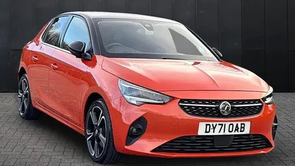 Used Vauxhall Corsa Elite 101 HP (74 kW) 2021 Orange Hatchback