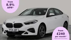 White Used 2021 BMW 218 Sport Line Coupe | £17,826 (Fair price)
