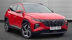 Engine red Used 2022 Hyundai Tucson Ultimate SUV | £26,050 (Fair price)