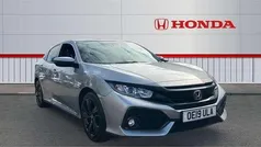 Silver Used 2019 Honda Civic EX Hatchback | £14,750 (Fair price)