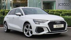 White Used 2022 Audi A3 S-Line Hatchback | £19,462 (Fair price)