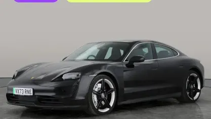 Used Porsche Taycan Performance Package 419 kW (571 HP) 2023 Black Sedan