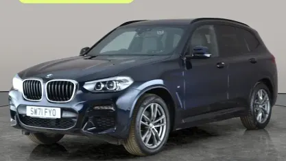 Used BMW X3 M Sport 190 HP (139 kW) 2021 Black SUV
