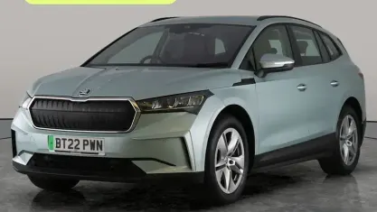 Used Skoda Enyaq iV ecoSuite 131 kW (179 HP) 2022 Silver SUV