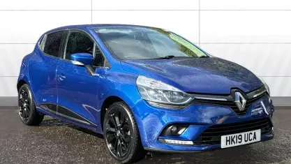 Usado Renault Clio IV Iconic 90 HP (66 kW) 2019 Azul Citadino