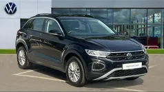 Deep black pearl Used 2024 VW T-Roc Life SUV | £22,343 (Fair price)