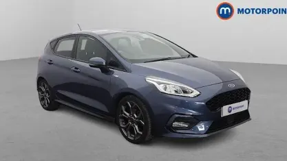 Used Ford Fiesta ST-Line 125 HP (91 kW) 2021 Blue Hatchback