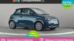 Green Used 2022 Fiat 500e Icon Hatchback | £13,697 (Fair price)