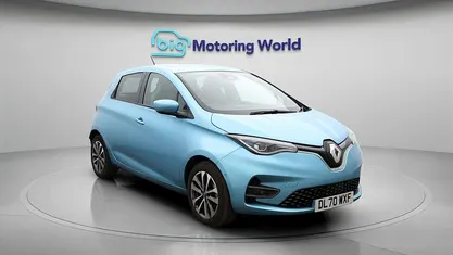 Used Renault Zoe GT-Line 100 kW (136 HP) 2020 Blue Hatchback