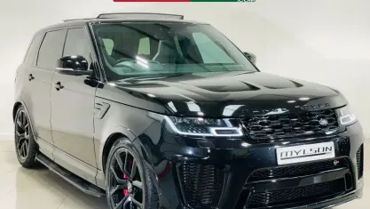 Used Land Rover Range Rover Sport SVR 575 HP (422 kW) 2019 Black SUV