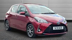 Red Used 2019 Toyota Yaris Hybrid Hatchback | £14,695 (Fair price)