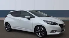 White Used 2022 Nissan Micra Tekna Hatchback | £13,514 (Fair price)