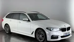 White Used 2019 BMW 520 M Sport Estate | £21,700 (Good price)