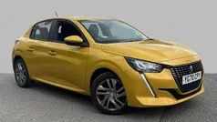 Yellow Used 2020 Peugeot 208 Active Hatchback | £8,890 (Fair price)