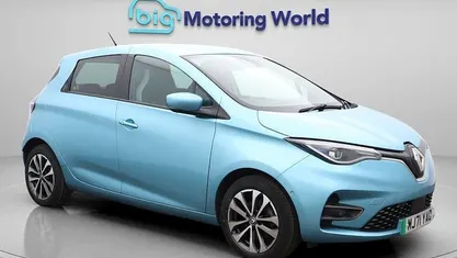Used Renault Zoe GT-Line 100 kW (136 HP) 2021 Blue Hatchback