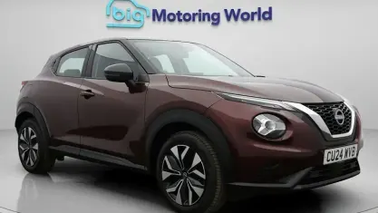 Used Nissan Juke Acenta 114 HP (83 kW) 2024 Red SUV