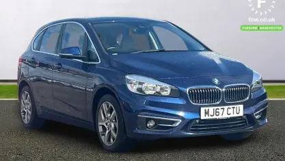 Used BMW 220 Luxury Line 192 HP (141 kW) 2017 Blue Estate