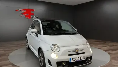 Used Abarth 595C 137 HP (100 kW) 2012 Grey Cabriolet