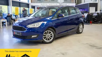 Used Ford C-MAX Zetec 125 HP (91 kW) 2018 Blue MPV