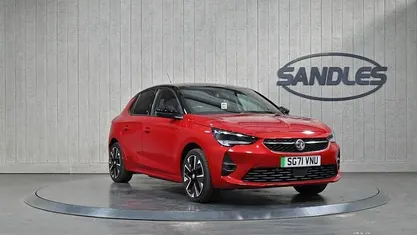 Used Vauxhall Corsa-e SRi 100 kW (136 HP) 2021 Red Hatchback