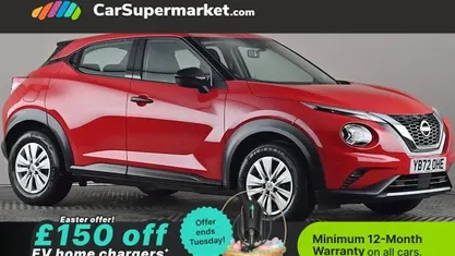 Used Nissan Juke Visia 114 HP (83 kW) 2022 Red SUV
