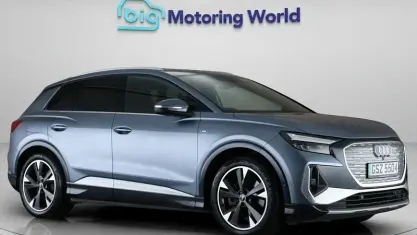 Used Audi Q4 e-tron S-Line 150 kW (204 HP) 2022 Blue SUV
