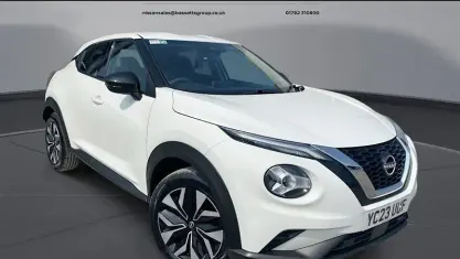 Used Nissan Juke Acenta 114 HP (83 kW) 2023 White SUV