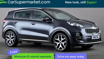 Gebraucht Kia Sportage GT-Line S 177 PS (130 kW) 2018 Silber SUV