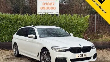 Used BMW 520 M Sport 190 HP (139 kW) 2018 White Estate